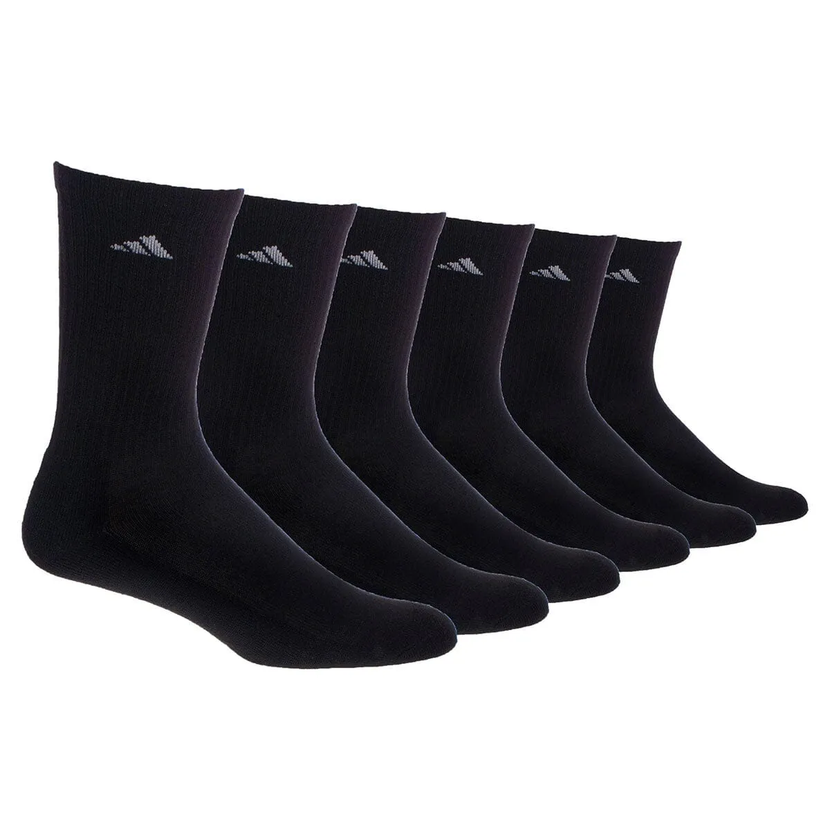 adidas Men's Athletic Crew Socks - 6 Pack