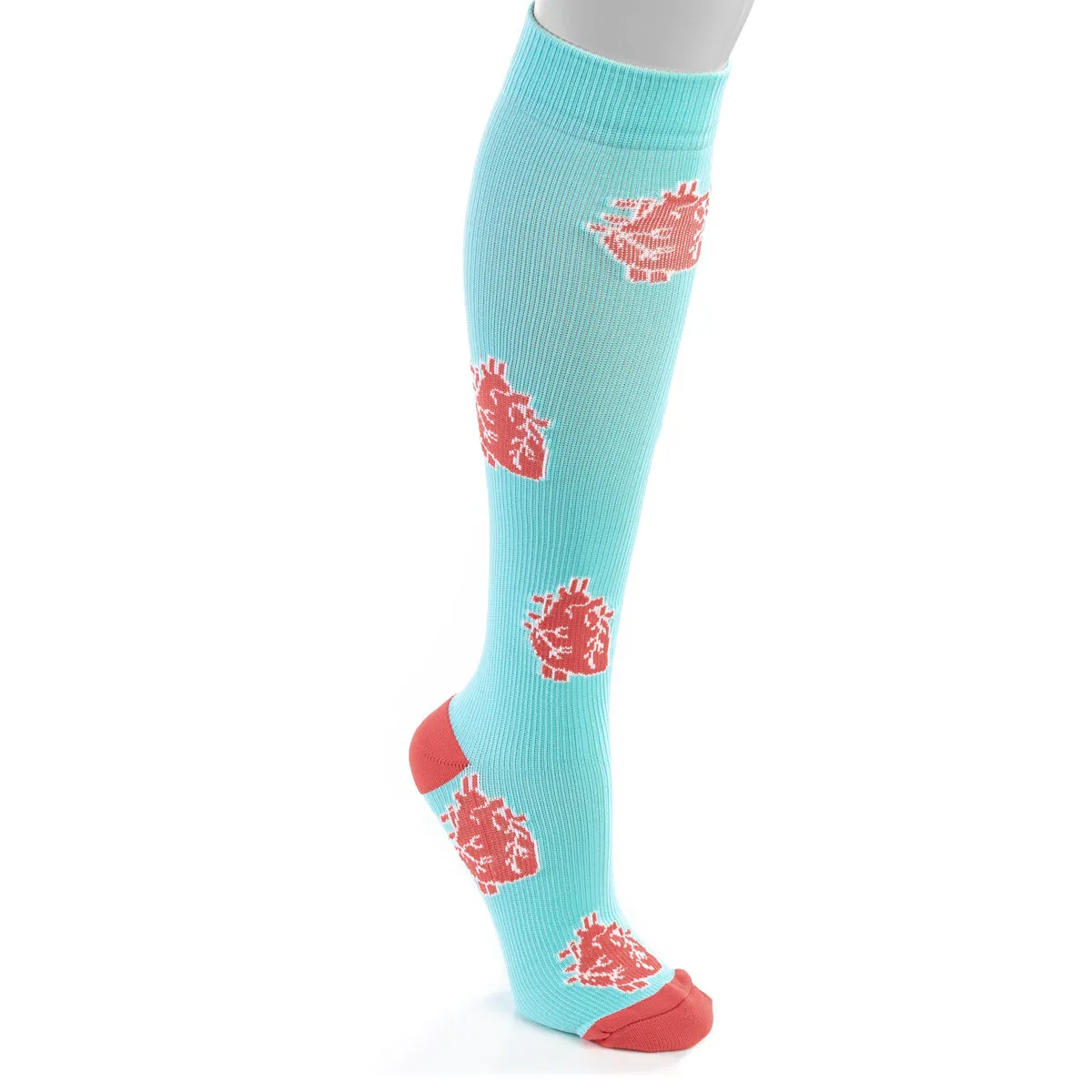 Anatomical Heart Compression Socks