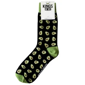 Avocado Vegan Funny Food Mens Cotton Socks