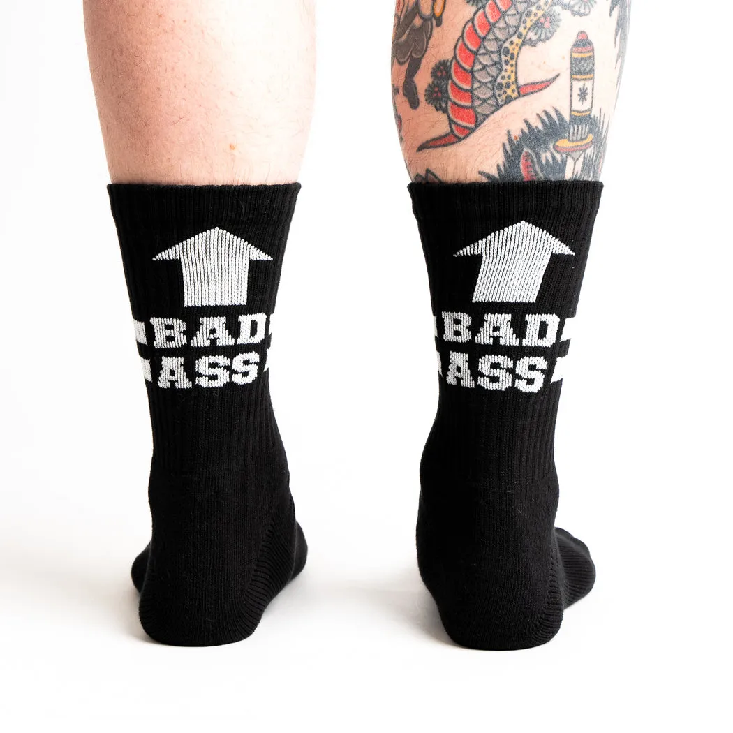 Bad Ass Athletic Unisex Crew Socks