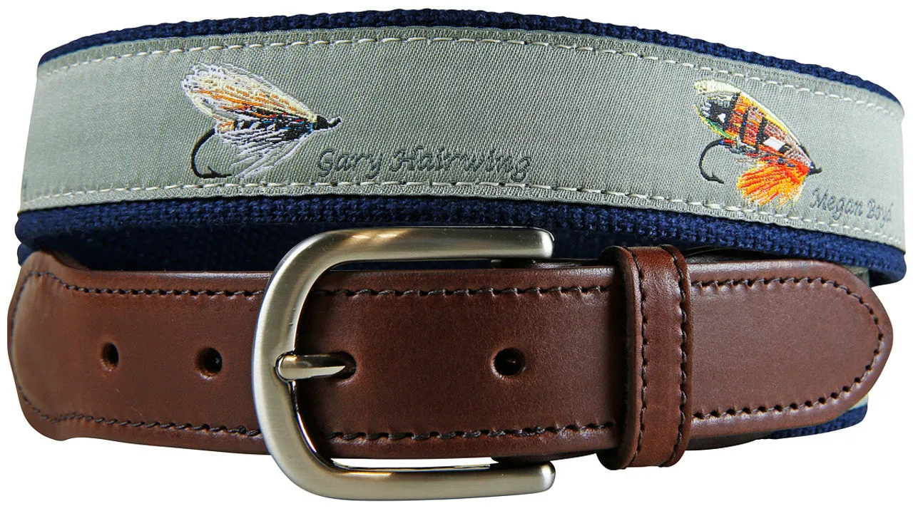 Belted Cow Leather Tab Belts