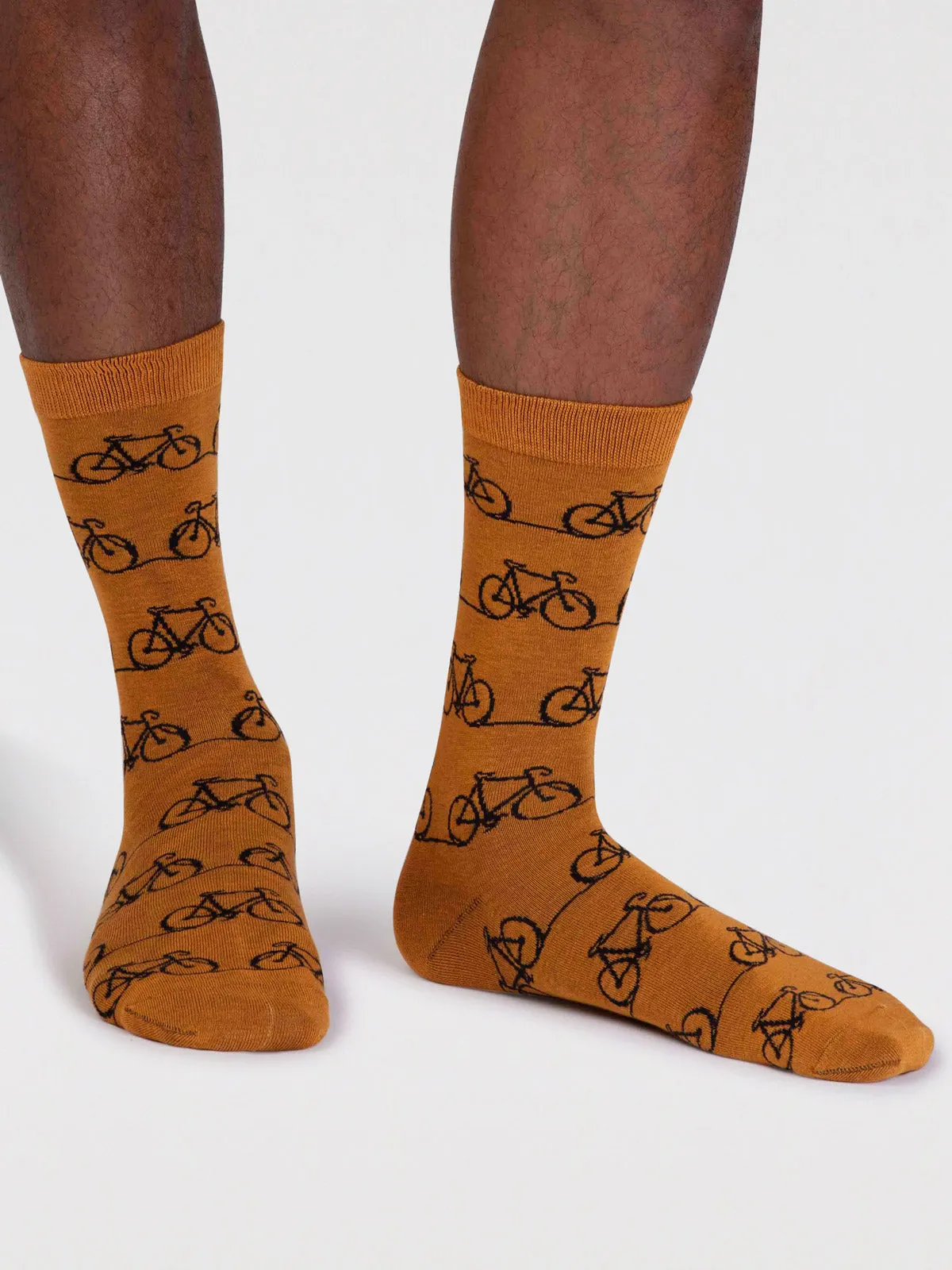 bennie organic cotton bike socks