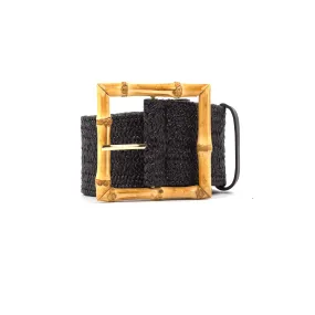 Black Bamboo Belt