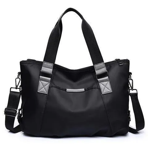 classic fashion large capacity waterproof shouler handbag