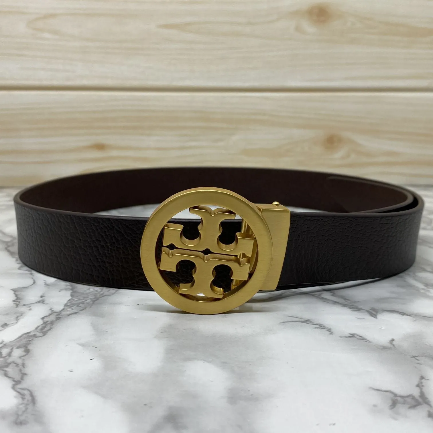 Classy Round Formal Leather Strap Belt-JonasParamount