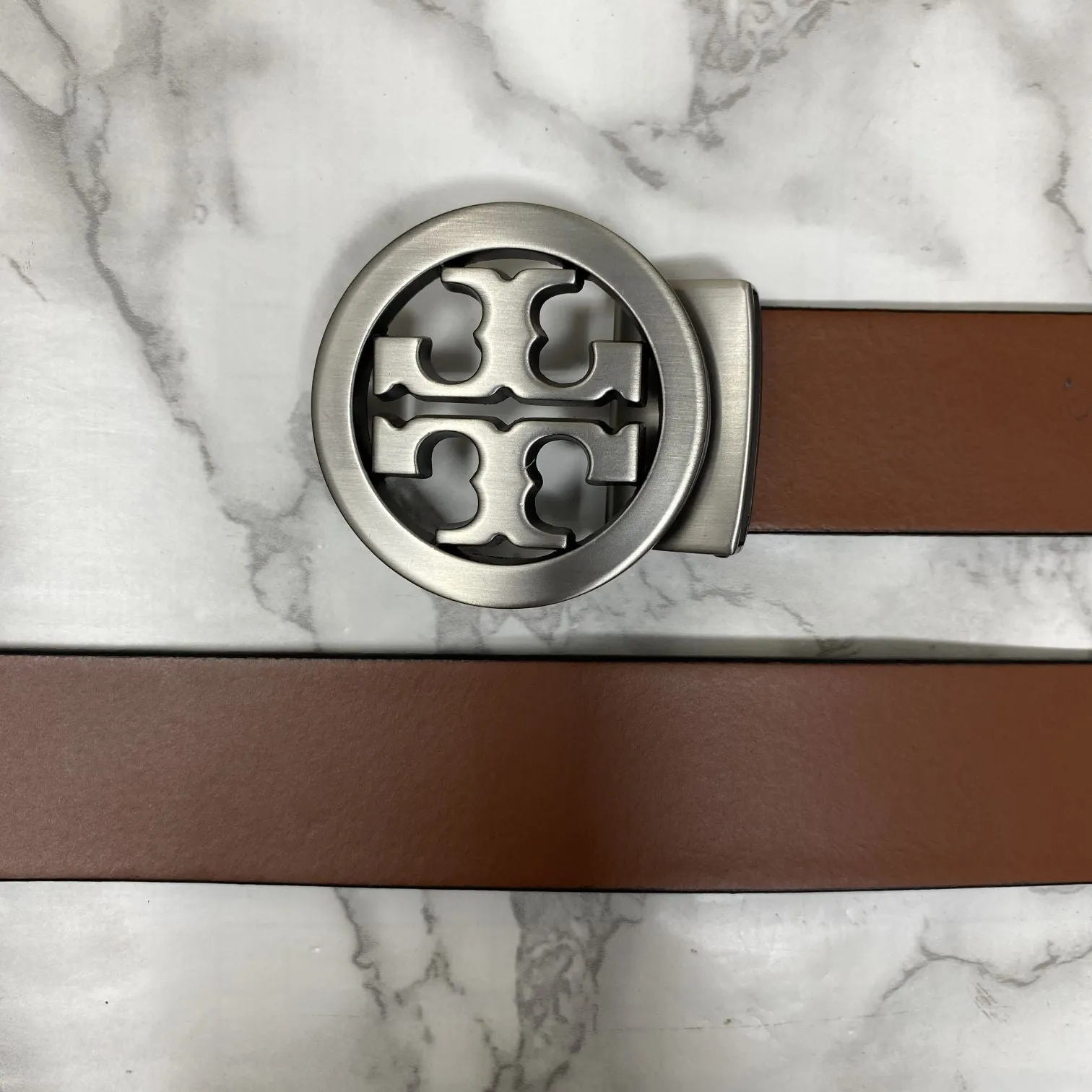 Classy Round Formal Leather Strap Belt-JonasParamount