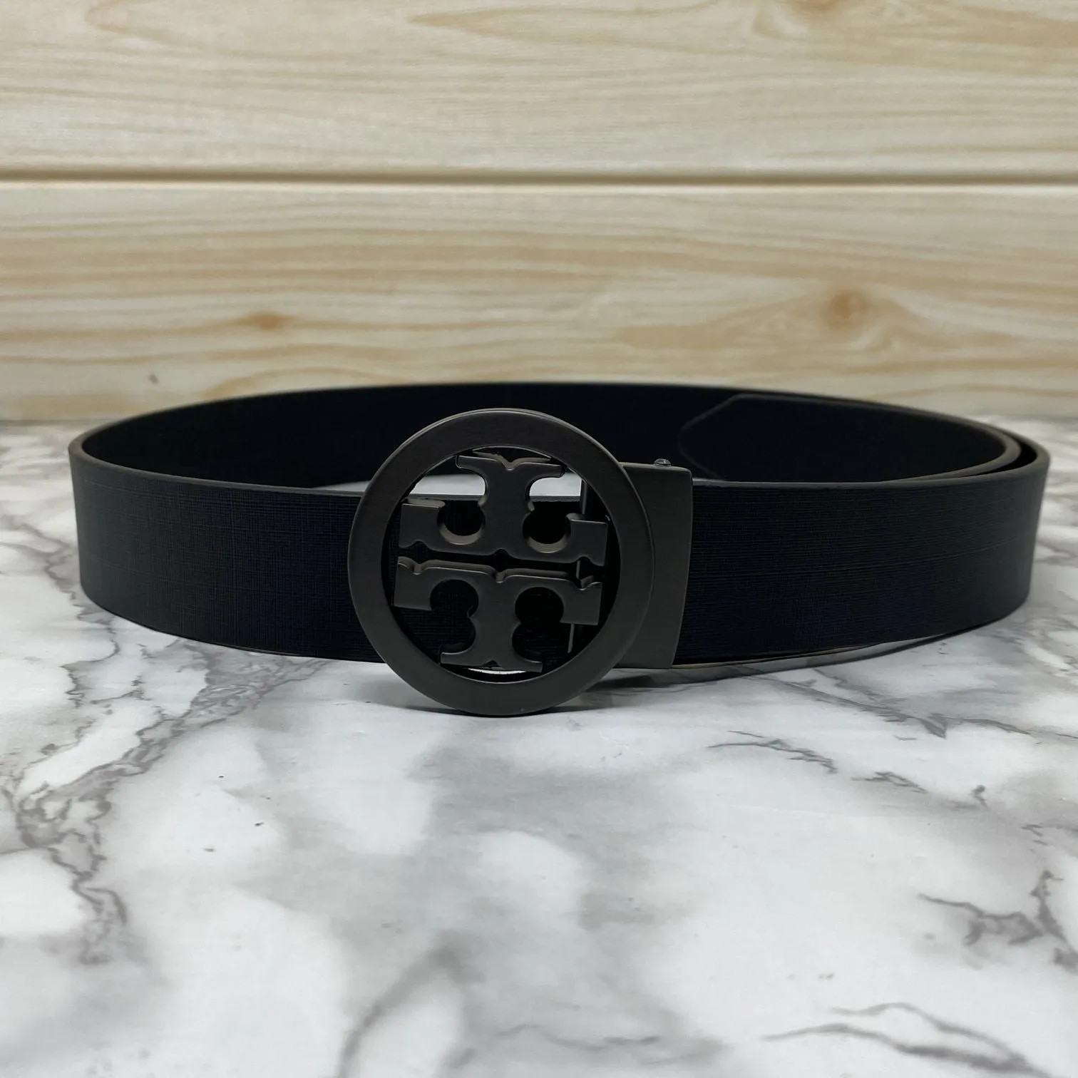 Classy Round Formal Leather Strap Belt-JonasParamount