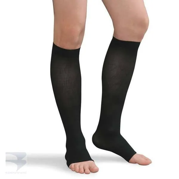 Compression Knee Highs - Unisex (20-30 mm Hg Compression - Open Toe)