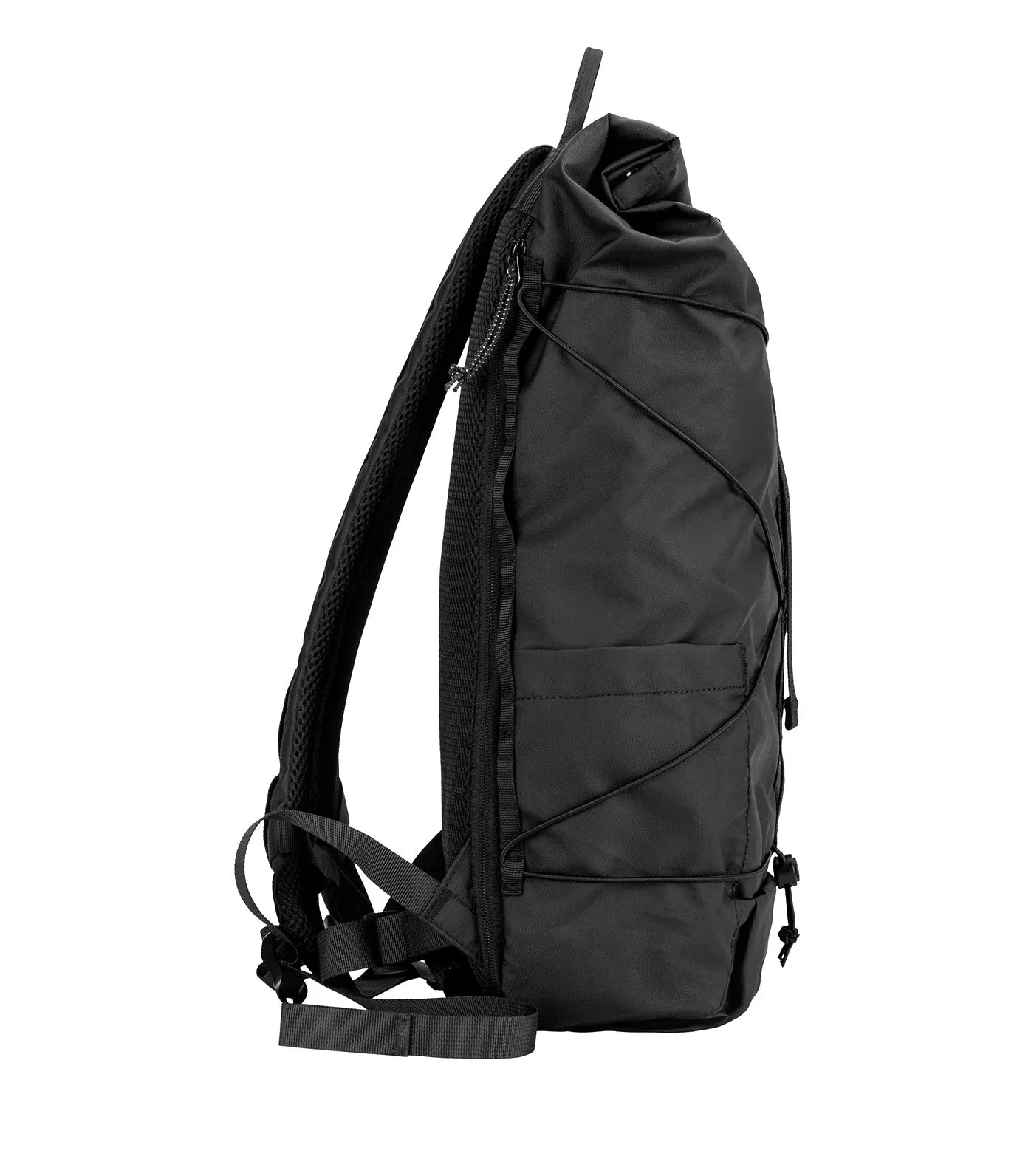 Dayle Roll Top Backpack 21/25L Black