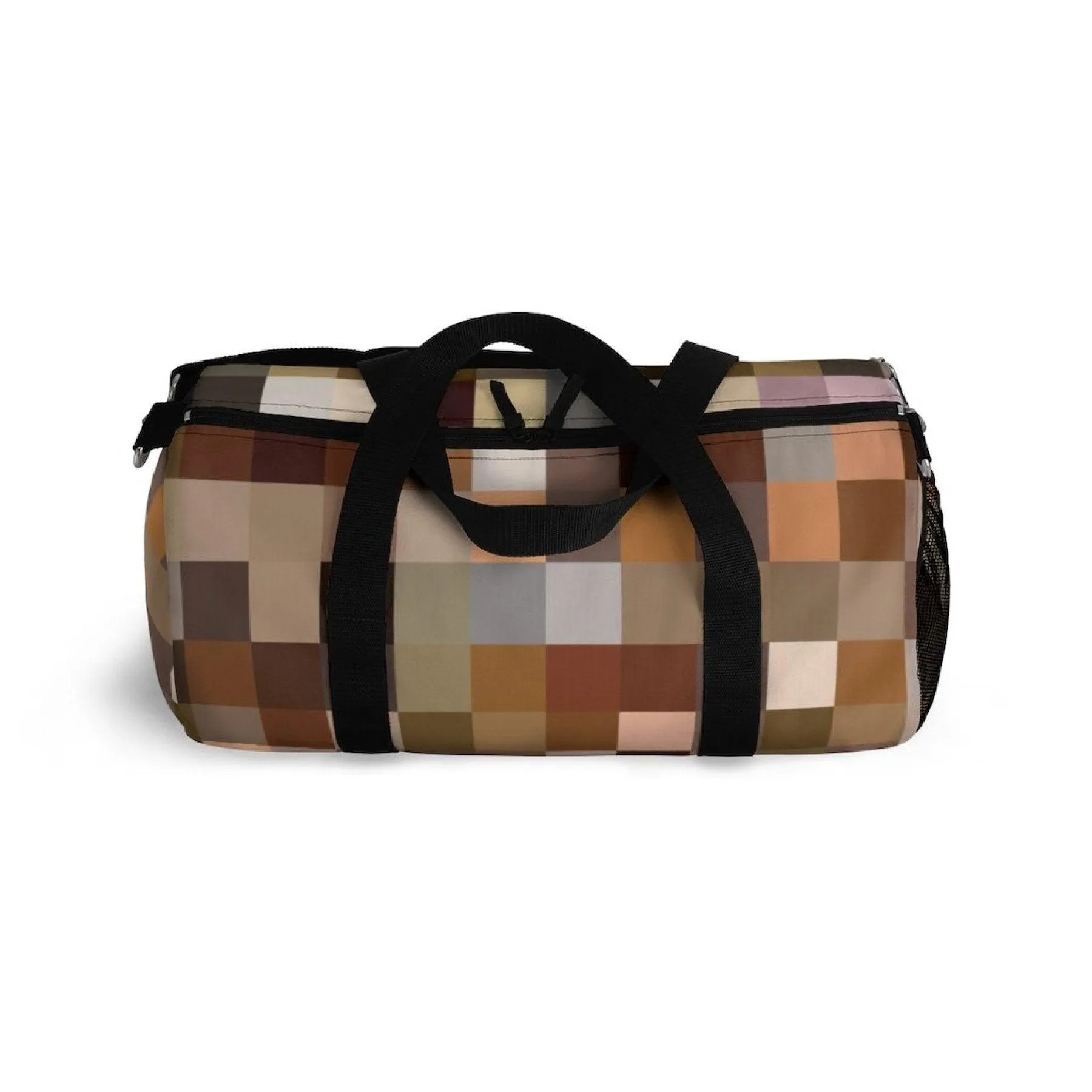 Duffel Bag, Carry On Luggage, Brown Multicolor