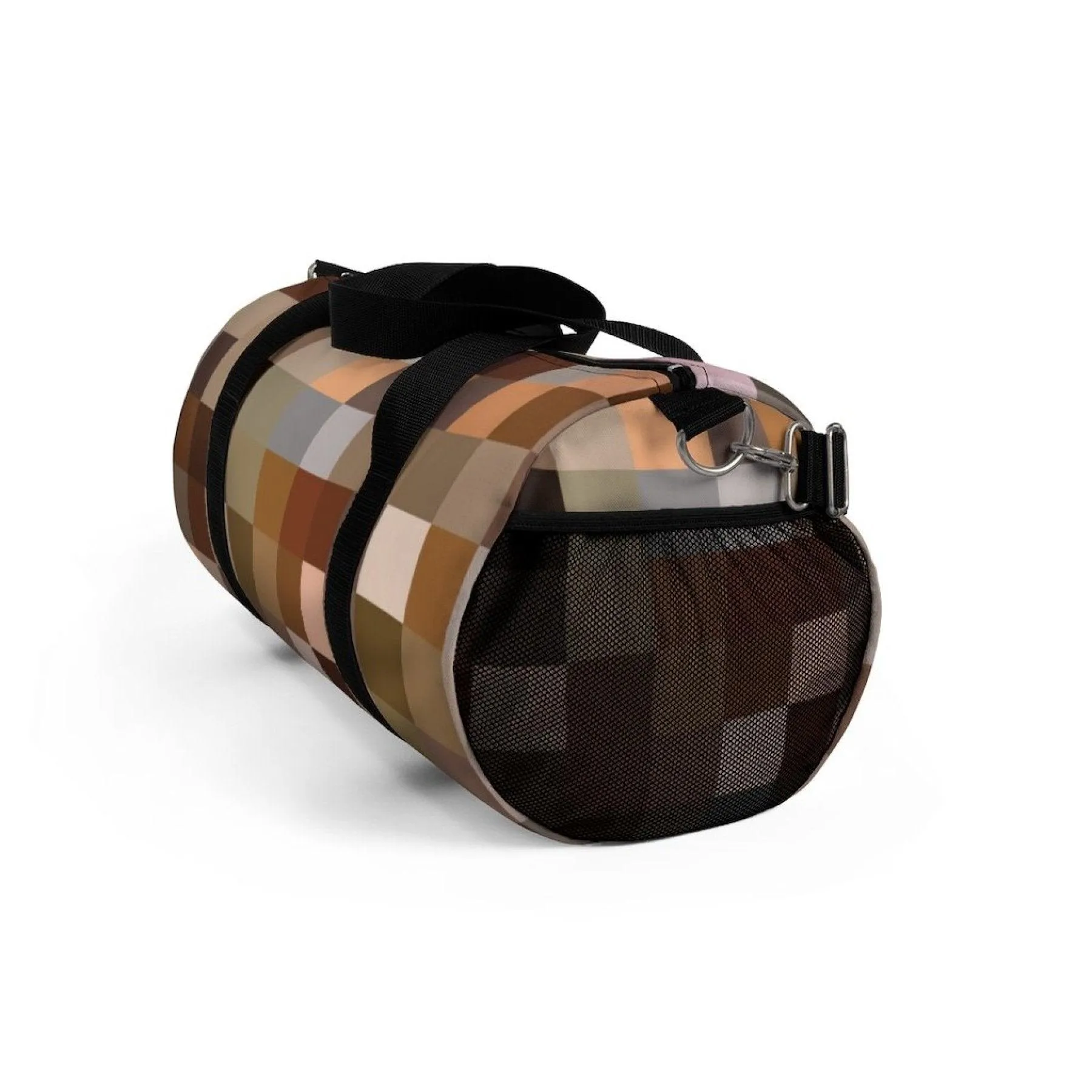 Duffel Bag, Carry On Luggage, Brown Multicolor