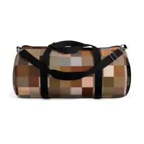 Duffel Bag, Carry On Luggage, Brown Multicolor