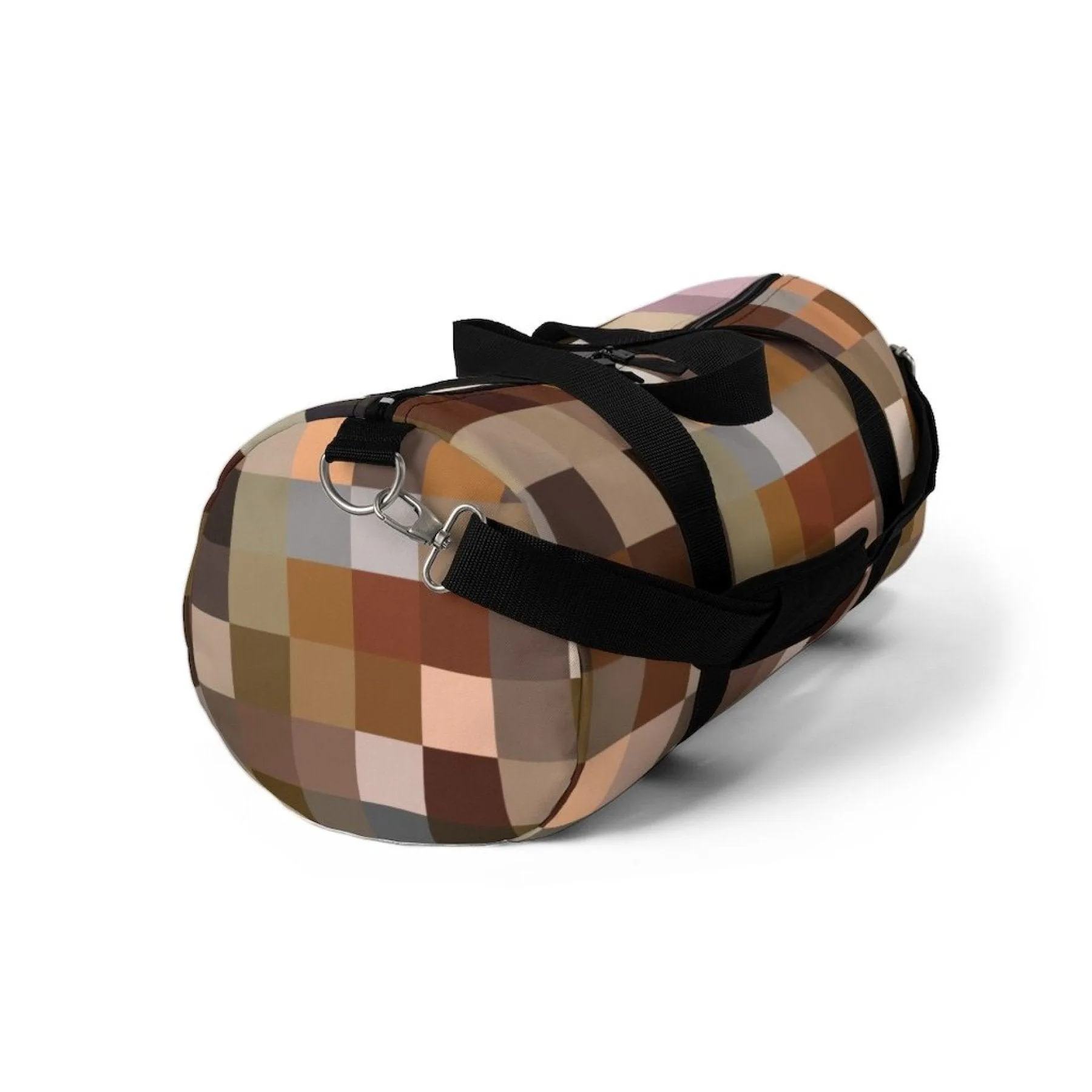 Duffel Bag, Carry On Luggage, Brown Multicolor