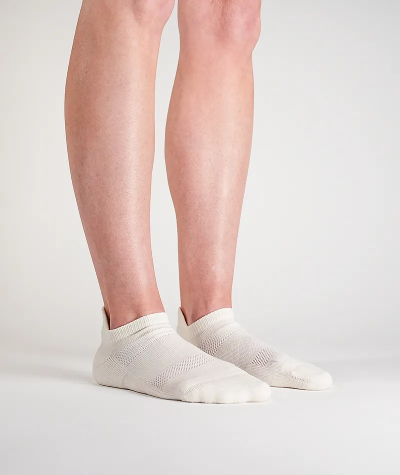 Everyday Merino Ankle Socks Off White 3-Pack