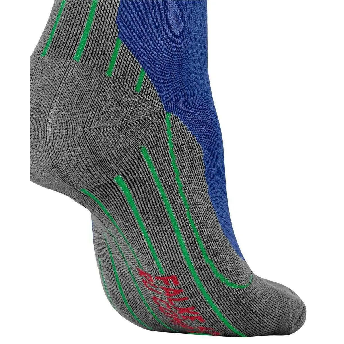 Falke RU Compression Energy Running Knee-High W2 Socks - Green/Blue