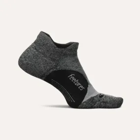 Feetures Elite Light Cushion No Show Tab - Gray