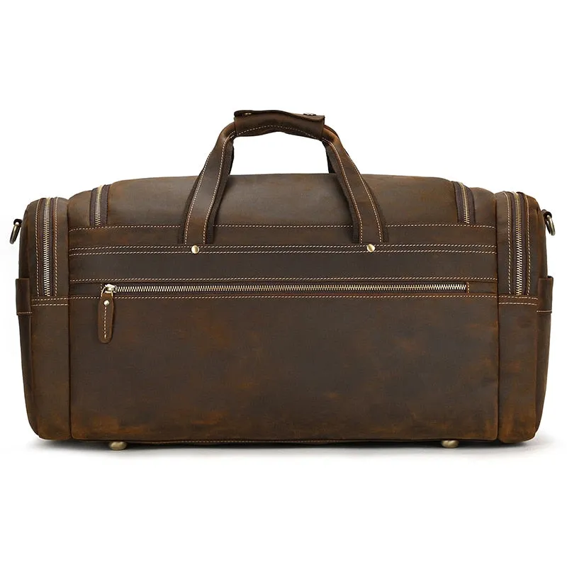 Funki Buys | Bags | Travel Bags | Men's Leather Overnight Bag