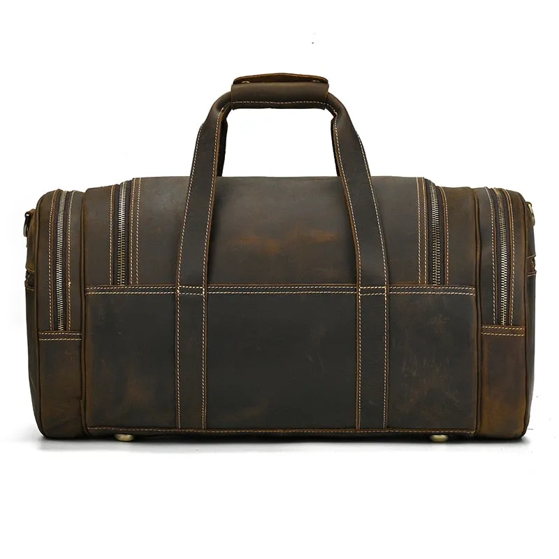 Funki Buys | Bags | Travel Bags | Men's Leather Overnight Bag