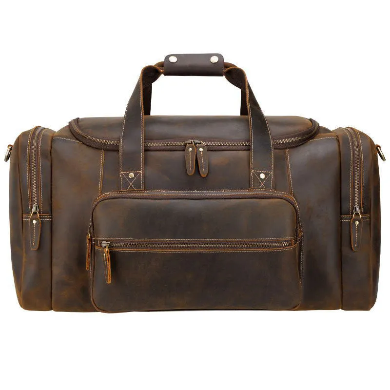 Funki Buys | Bags | Travel Bags | Men's Leather Overnight Bag