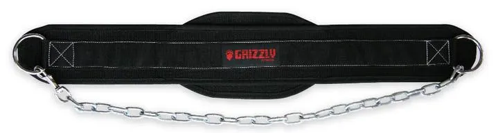 Grizzly Woven Nylon Pro Dip  / Pull Up Belt