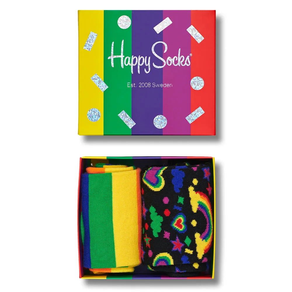 Happy Socks Men's Pride Gift Box - 2 Pack