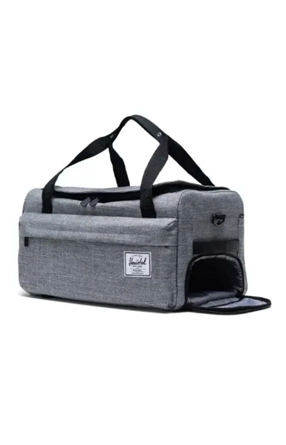 Herschel Outfitter 30L Travel Duffle - Raven Crosshatch