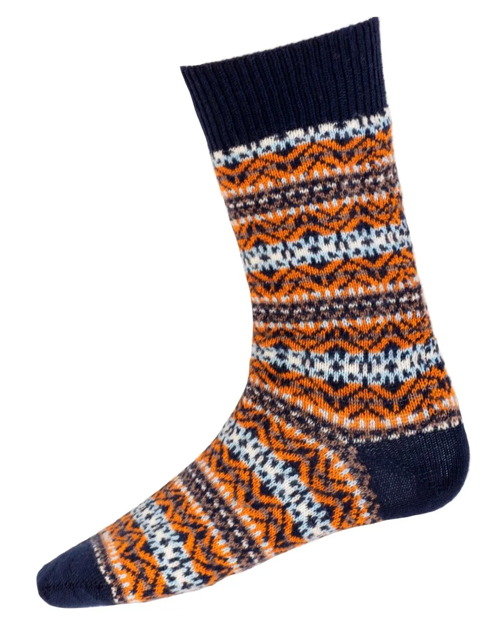 House of Cheviot Fairsle Short Socks