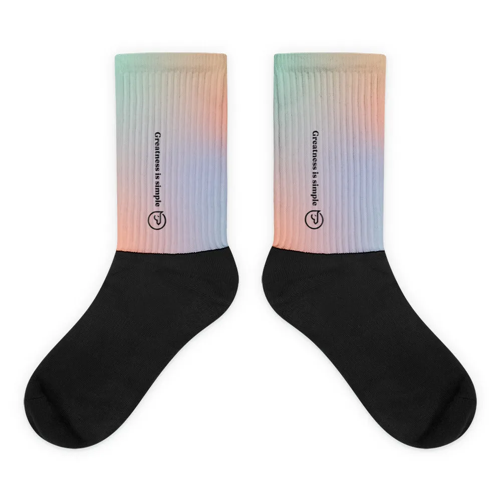 Humble Sportswear™ Bliss Noir GIS Crew Socks