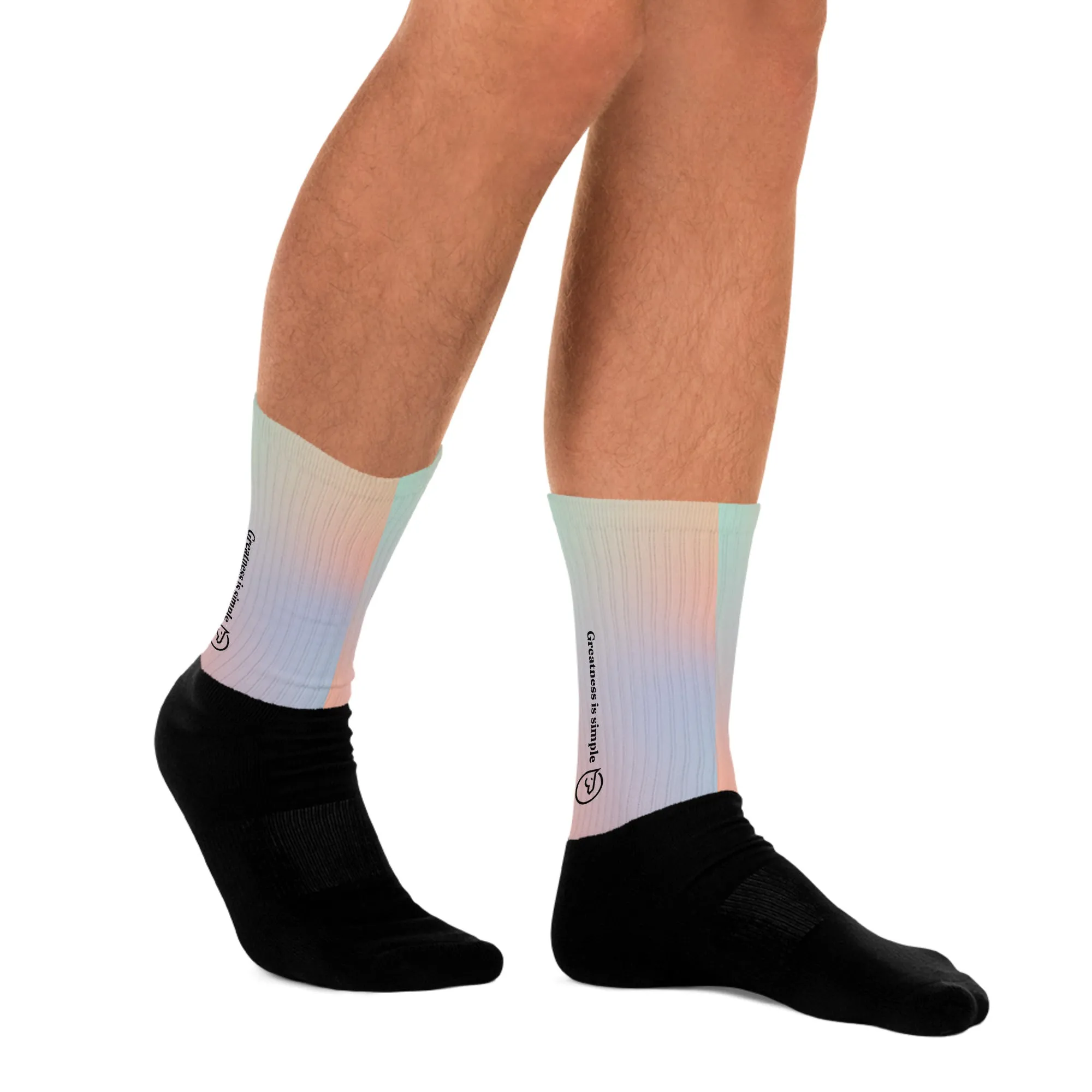 Humble Sportswear™ Bliss Noir GIS Crew Socks