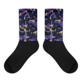 Humble Sportswear™ Rage Purple GIS Crew Socks