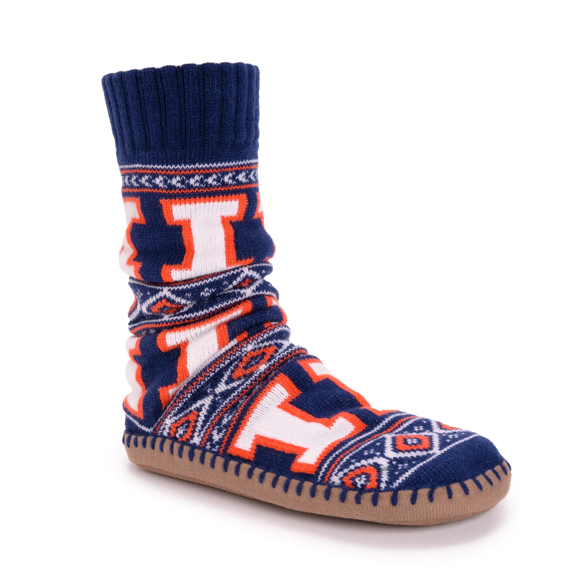 Illinois Fighting Illini GameDay Unisex Slipper Socks