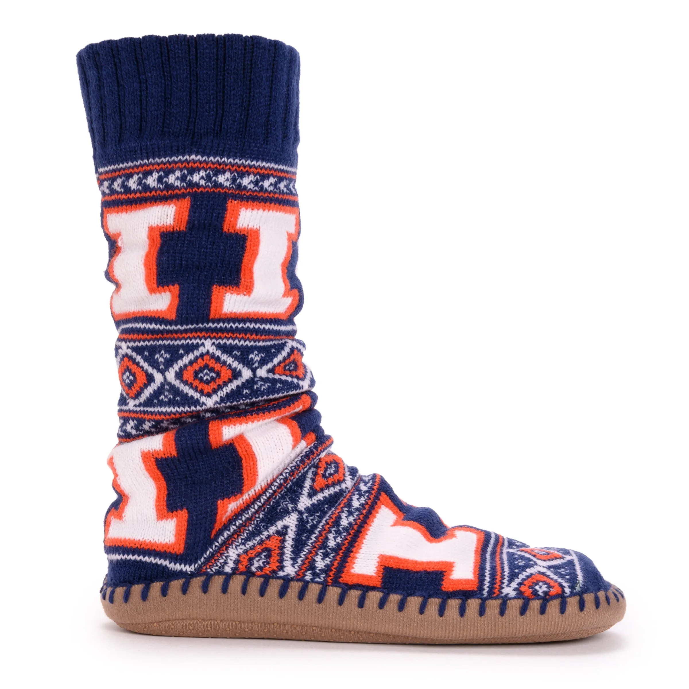 Illinois Fighting Illini GameDay Unisex Slipper Socks