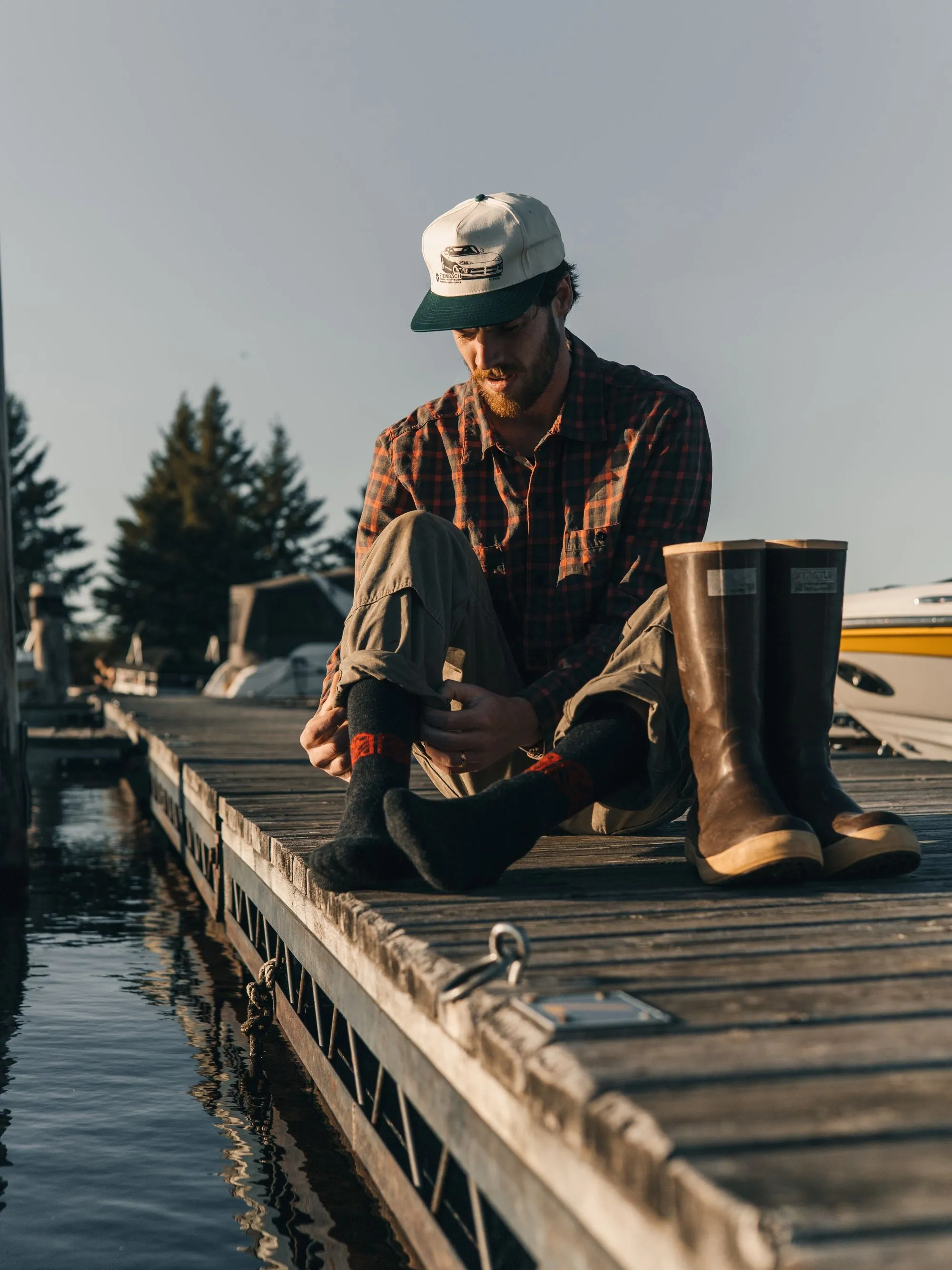 J.B. Field's Merino/Bamboo High Flyer All Season Hiking Socks