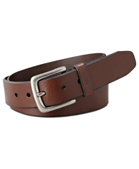 Joe Fossil Casual Leather Belt, Brown