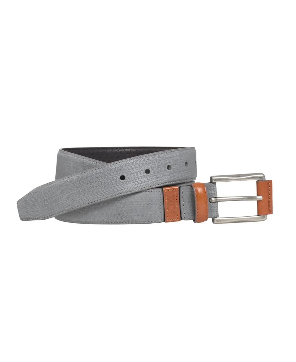 Johnston & Murphy Men's Sports Casual Belt xc4, Gray