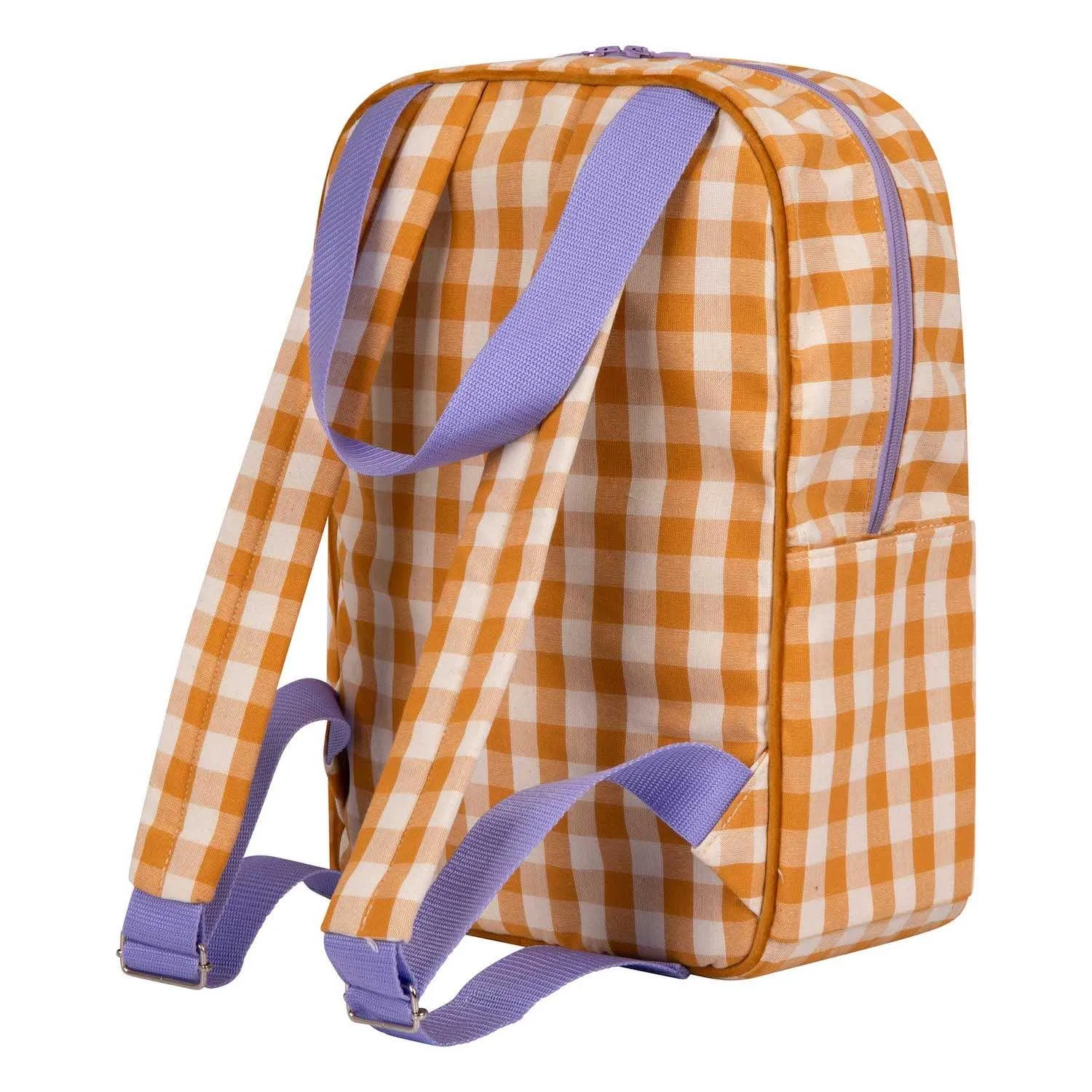 Large Backpack | Gingham | Sunflower