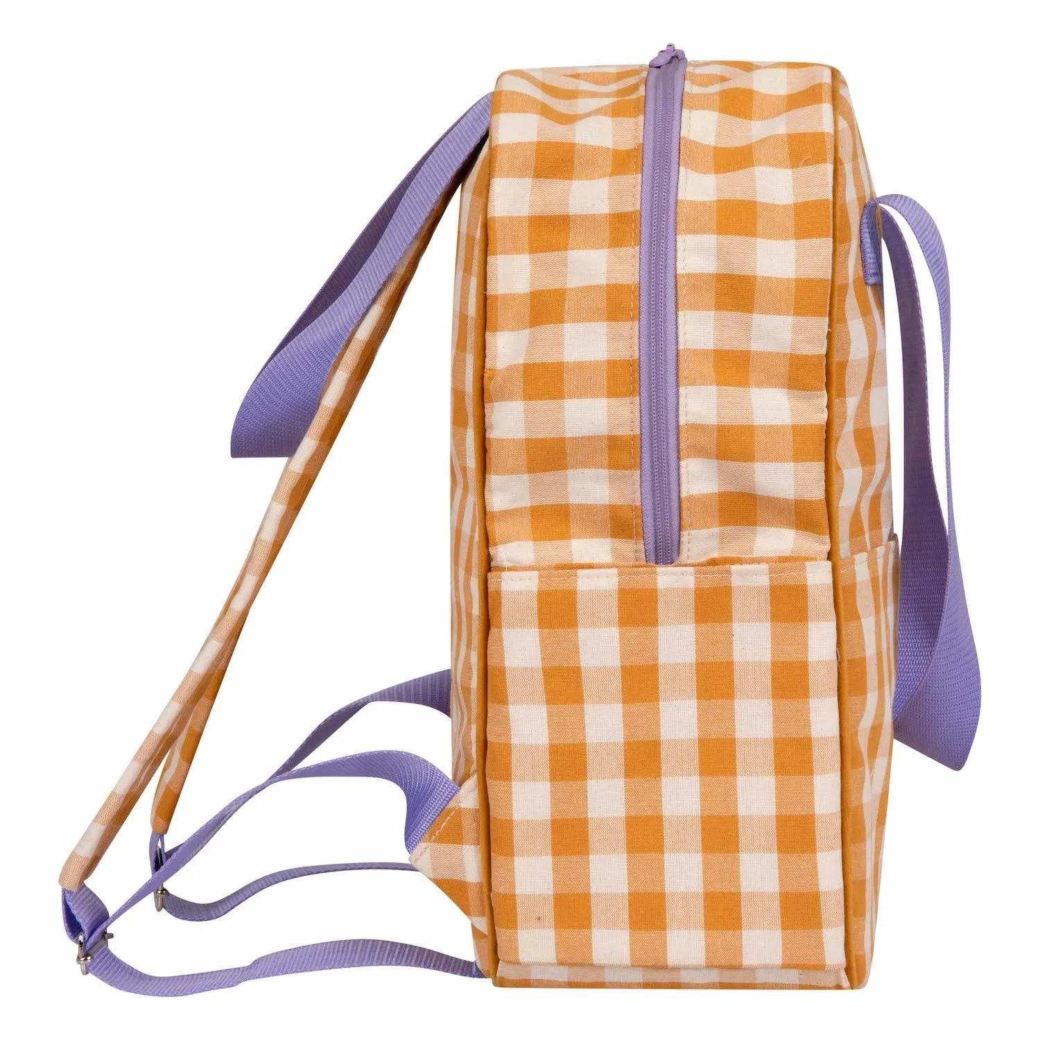 Large Backpack | Gingham | Sunflower