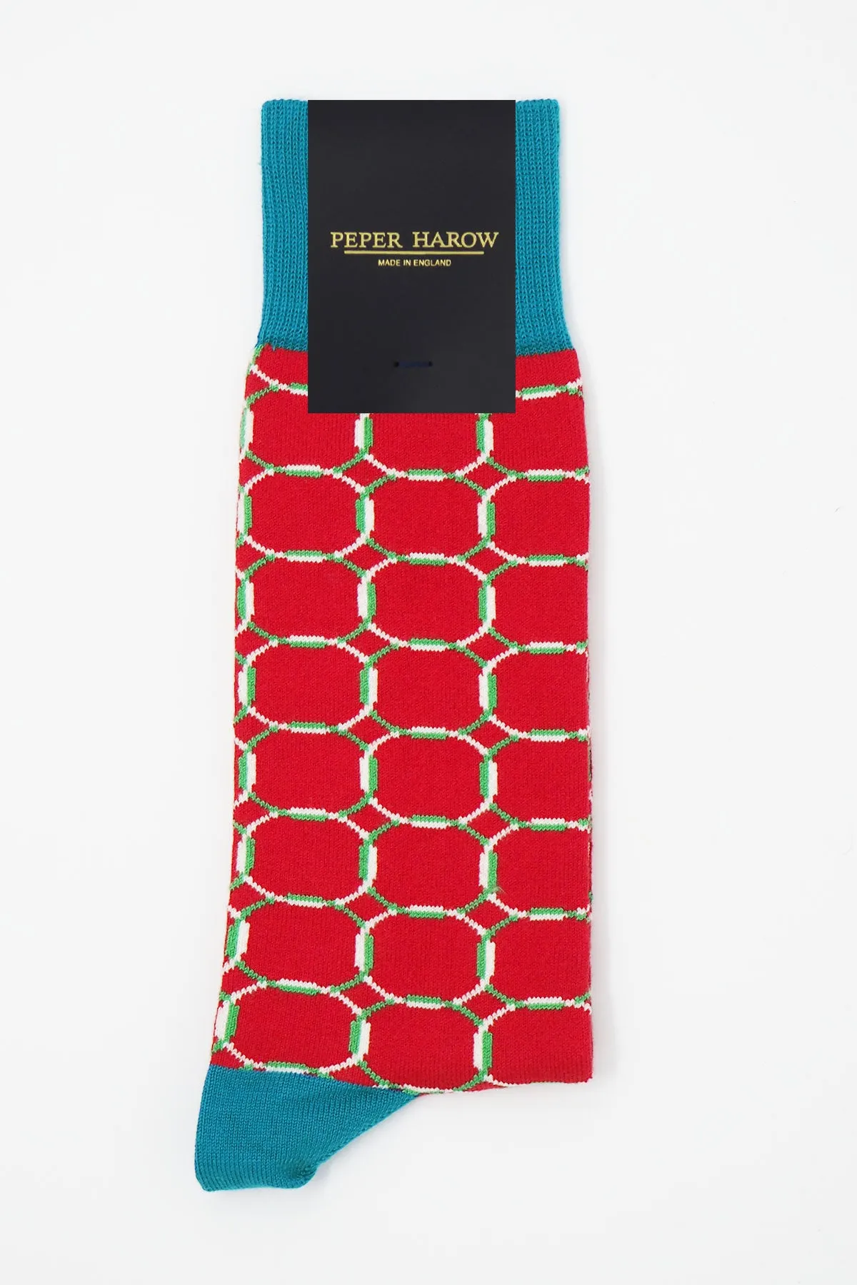 Linked Men's Socks - Red