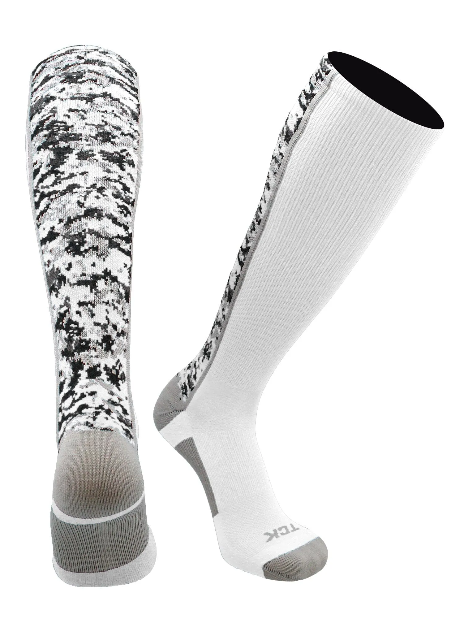 Long Digital Camo Baseball Socks