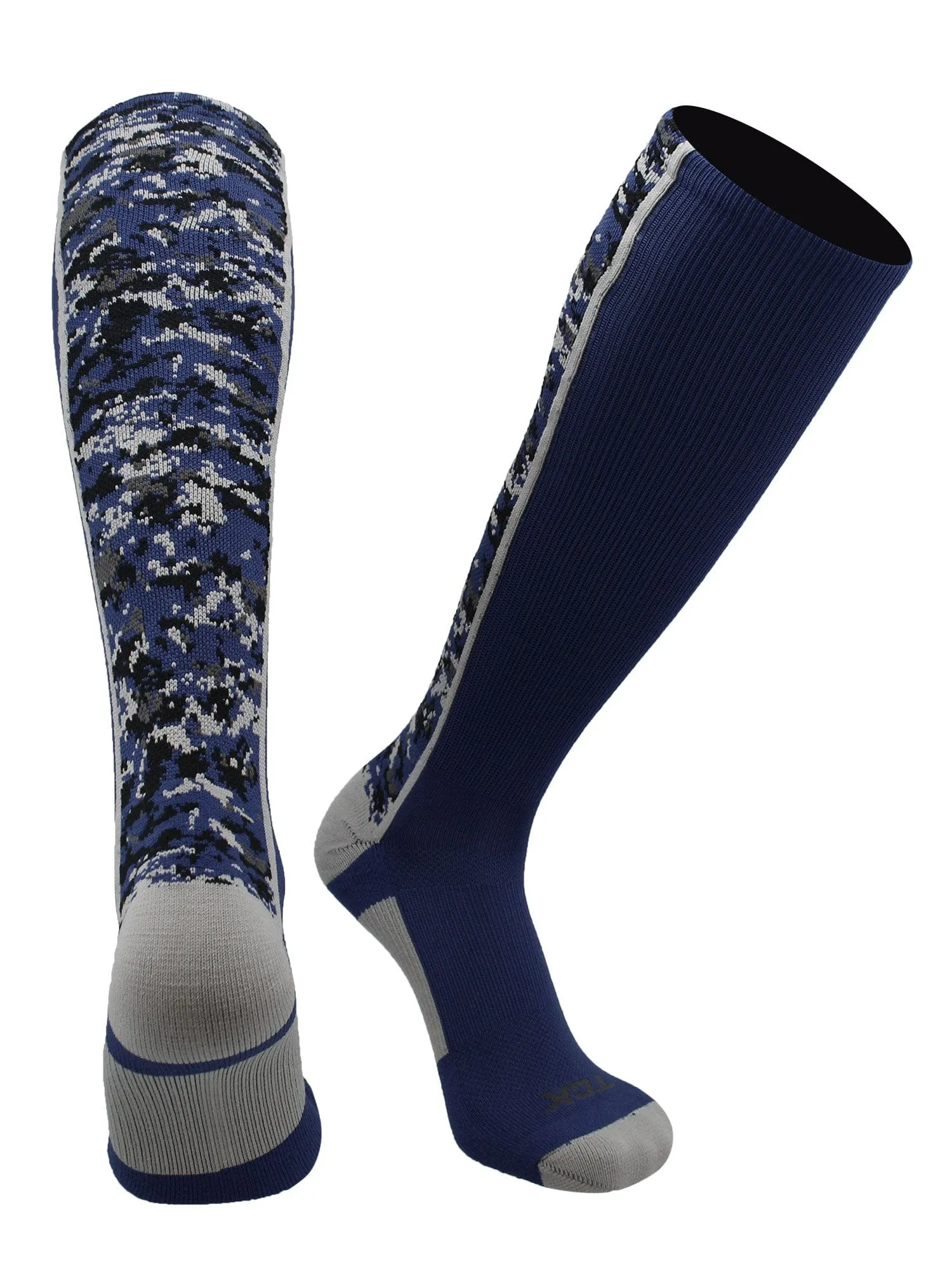 Long Digital Camo Baseball Socks