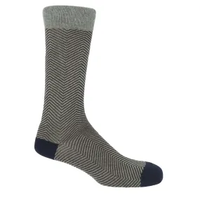 Lux Taylor Men's Socks - Grey