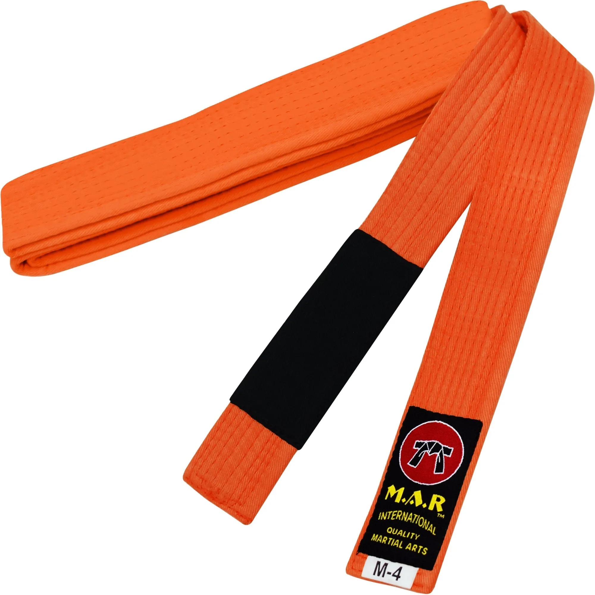 MAR-082 | Brazilian Jiu-Jitsu Ranking Belts Size M0 to M4 (Child Sizes)