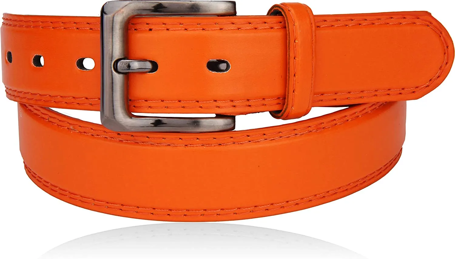 Men's Classic 1.3 inch Casual Faux Leather Belt - 9907