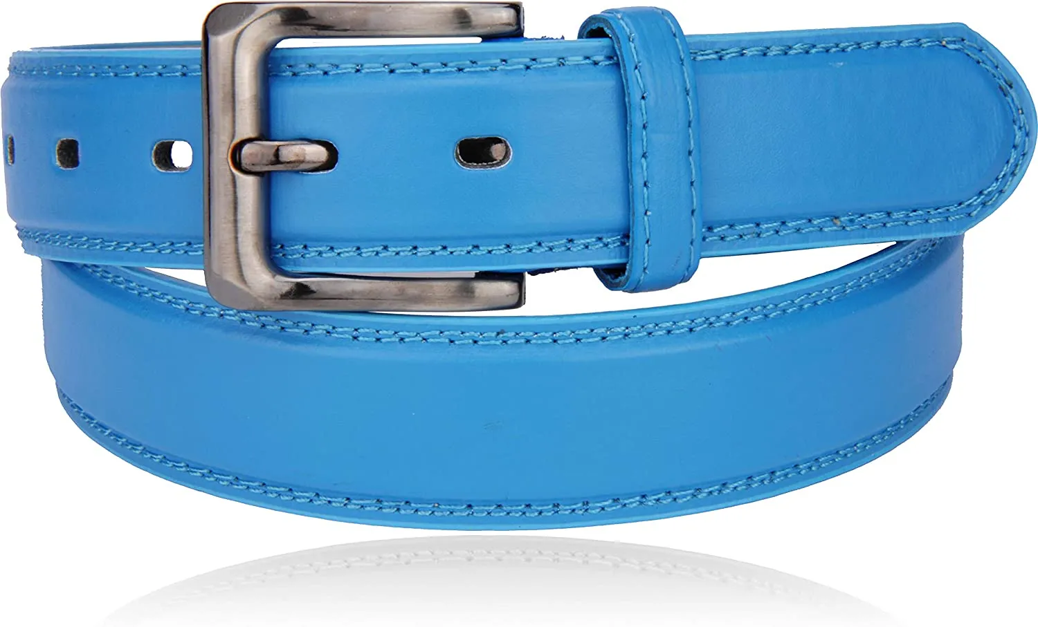 Men's Classic 1.3 inch Casual Faux Leather Belt - 9907