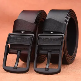 Men's Genuine Leather Strap Belt