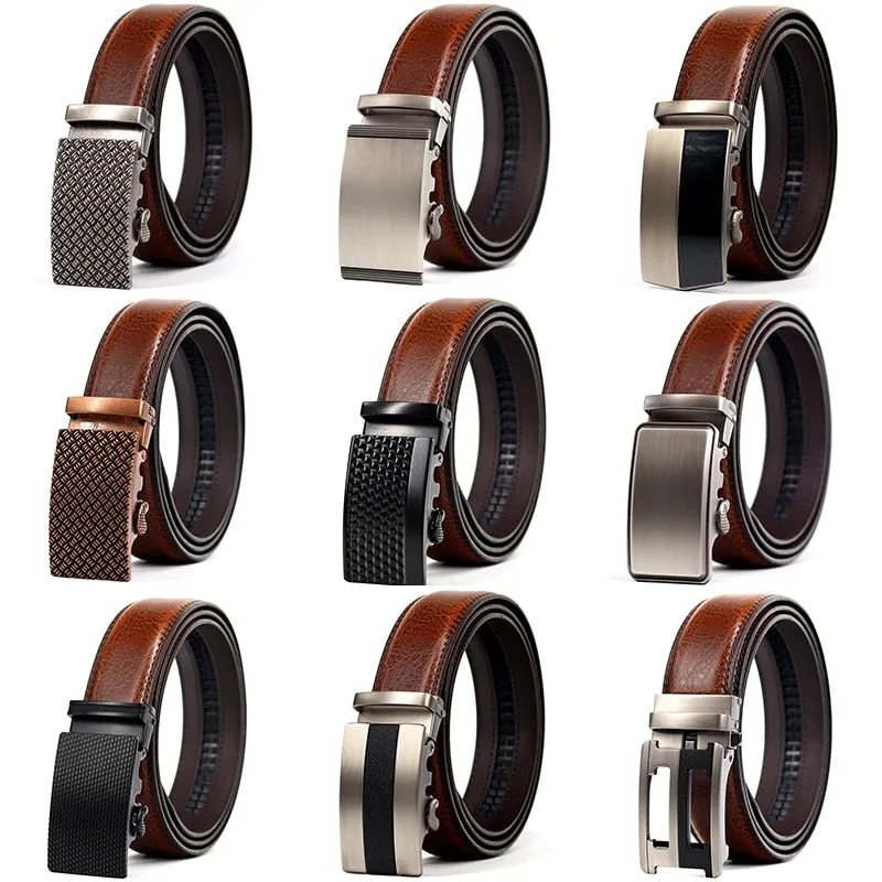 Men's Leather Automatic Luxury Belt