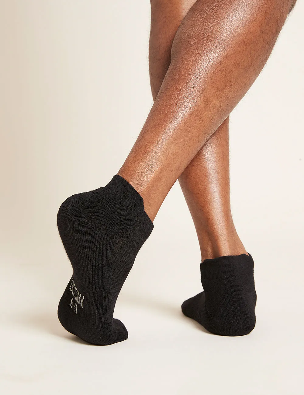 Men's Sport Ankle Socks - Black