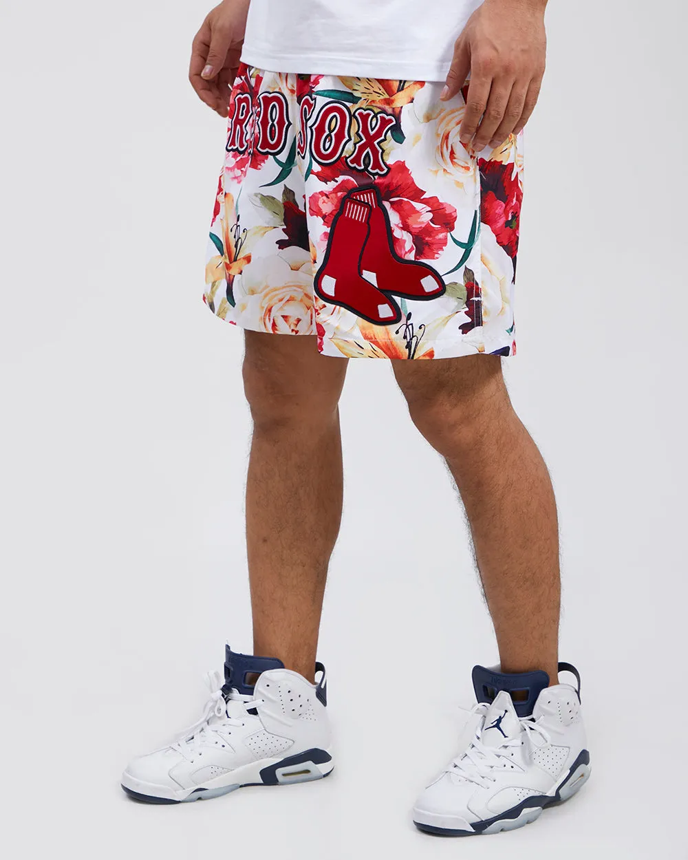 MLB BOSTON RED SOX AOP MARS WOVEN SHORT (FLORAL)