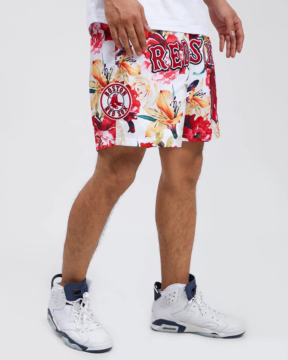 MLB BOSTON RED SOX AOP MARS WOVEN SHORT (FLORAL)