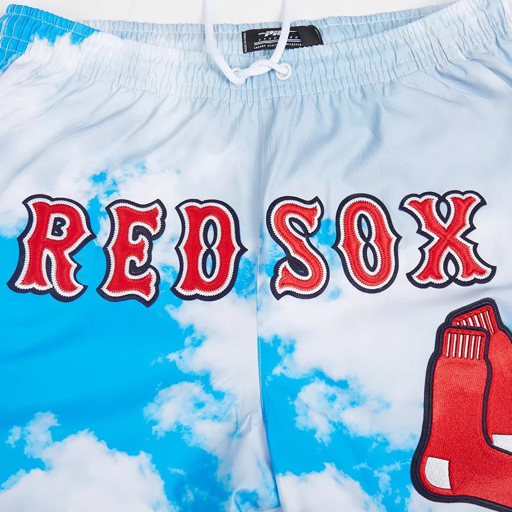 MLB BOSTON RED SOX AOP MEN'S MARS WOVEN SHORT (CLOUDS)